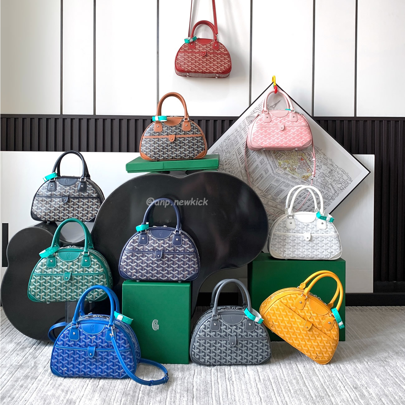 Goyard Goyard Bowling Bag 27×27×8.5cm (1) - newkick.cc